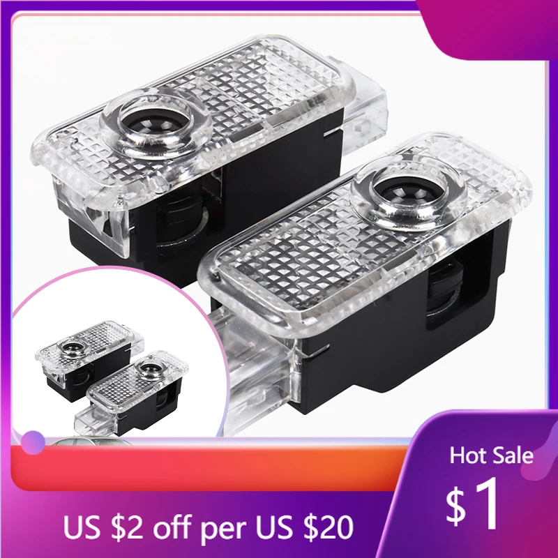 

Колпачки стержней клапанов 2026 Hot Volkswagen VW Hot Aerials 2 шт. светодиодные лампы для дверей автомобиля, лампы, авто украшения интерьера, аксессуары для