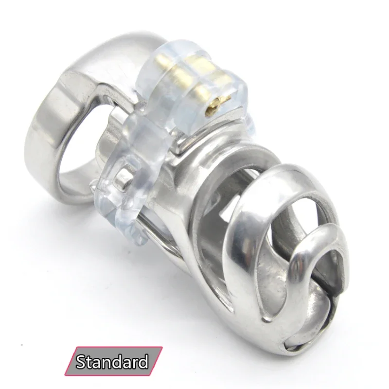 New The 316L Stainless Steel Standard Male Chastity Devices 4 Sizes Cock Ring Bondage Restraint Penis Ring Belt Adults Sex Toys