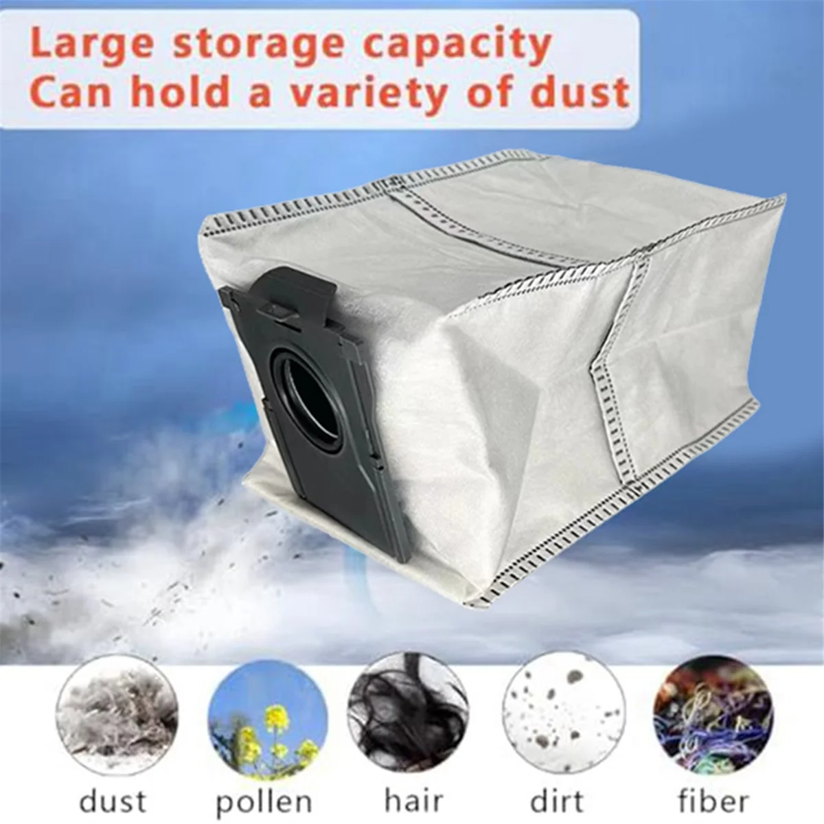 Dreame Bot用ゴミ袋,s10s pro,s10,x30pro ultra,x30 pro plus,x40 pro,x40 ultra,掃除機,10個