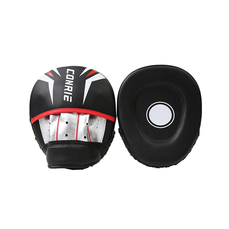 Kangrui 1 Pair Small Muay Thai Boxing Pads Training Punching Focus Mitts Sanda Martial Arts Taekwodo Fight Equipment DEO