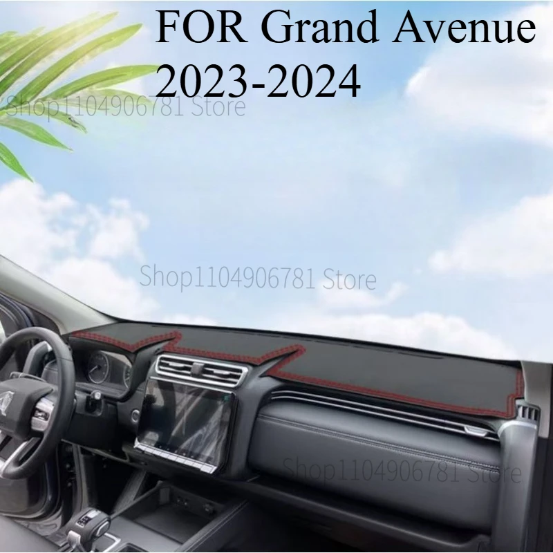 

FOR Grand Avenue 2023-2024 Car Dash Mat Dashmat Dashboard Mat Cover Sun Shade Dash Board Cover Carpet Accessories