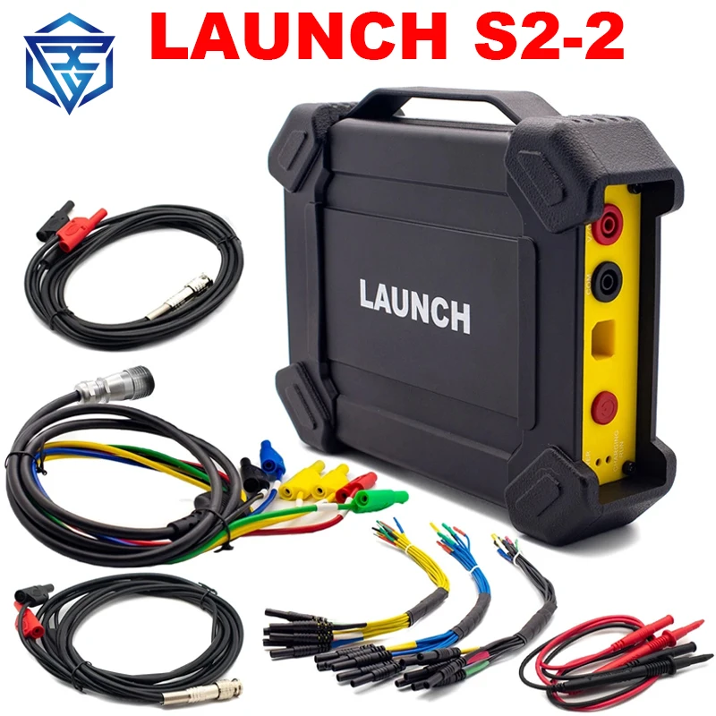 Launch X431 S2-2 Sensor box Tester 2 Channel Oscilloscope Simulator Compatible with X-431 PAD VII  X431 PAD V X-431 PAD III V2.0