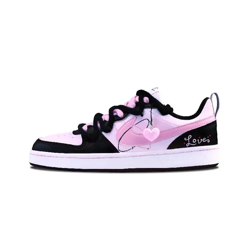

【Customize】Nike Court Borough Skateboarding Shoes Women's Sneakers shoes BQ5448-115