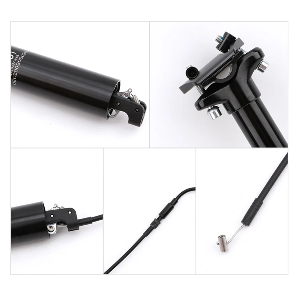 

900i Dropper Seatpost 30.9/ 31.6mm Mountain Bike Seat Post Tube Travel Internal Routing Cable Remote Dropper Seatpost