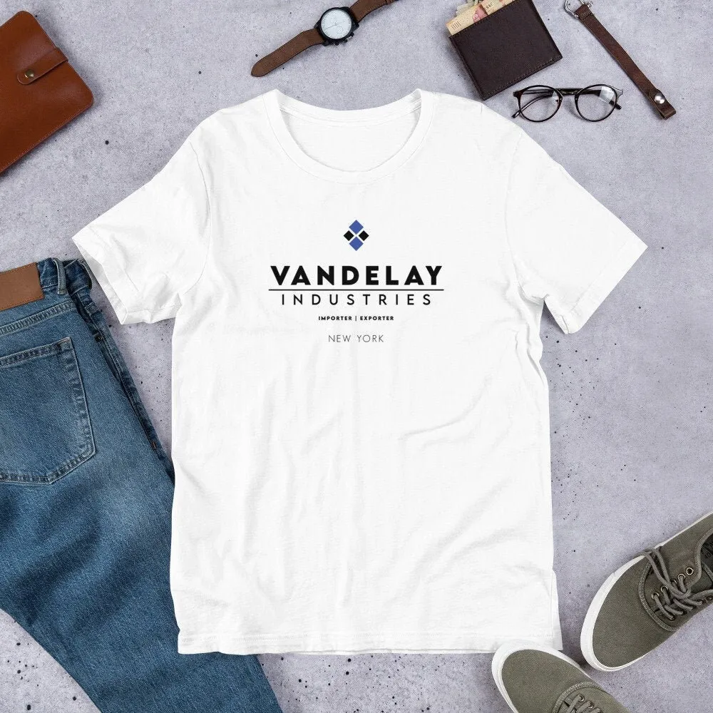 Art Vandelay Industries Seinfeld T Shirt Jerry George Costanza Cosmos Kramer Elaine Benes Larry David