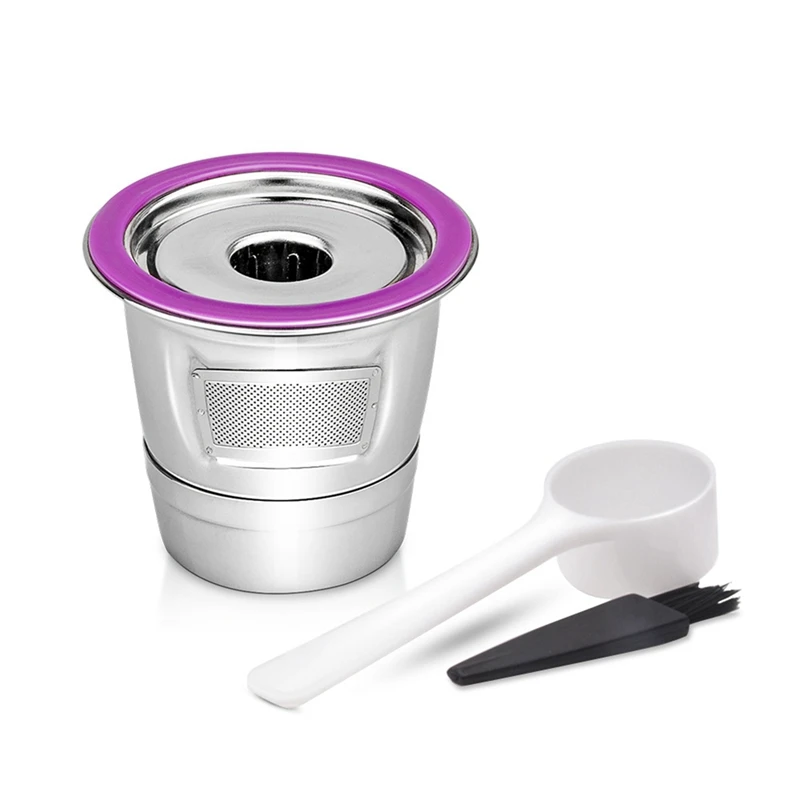 Stainless Steel Coffee Capsule Cup Reusable K Cup For Keurig 2.0/1.0 Mini Plus Coffee Filter Accessories