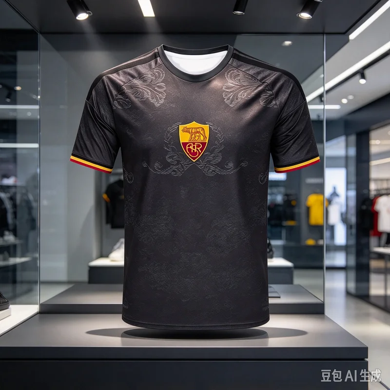 Camiseta de la Roma 2026/2027, Camiseta Italiana, Camisetas Deportivas para Hombre y Mujer, Tallas Grandes, Transpirables, de Secado Rápido, Ropa Urbana