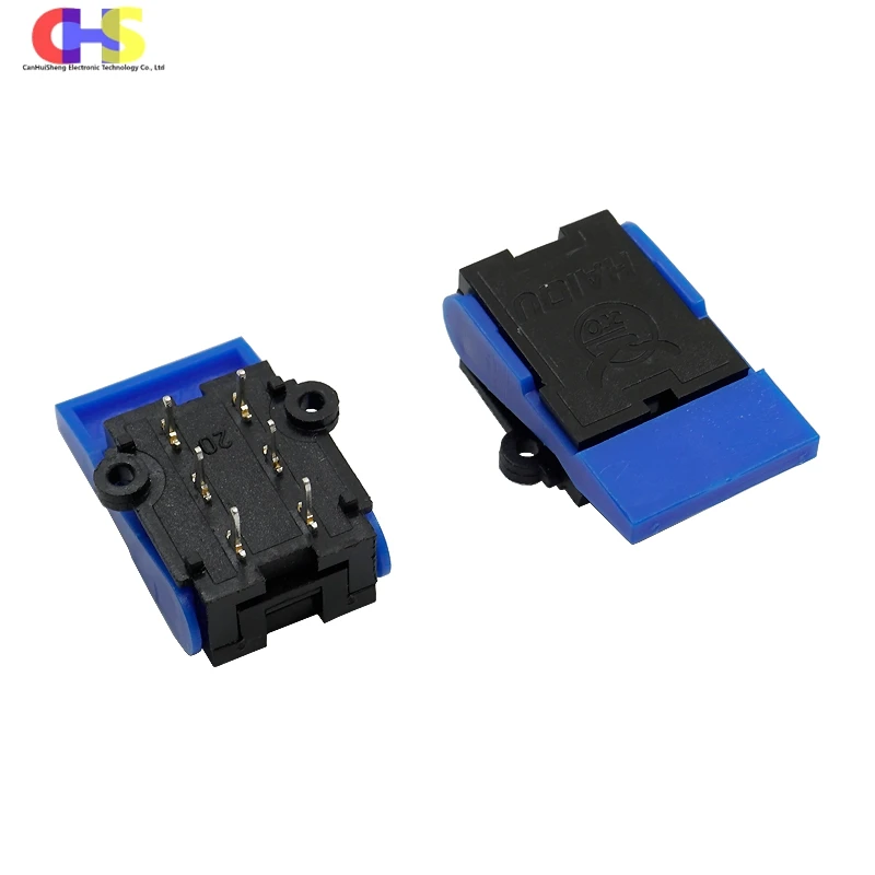 (10-50PCS) Telephone Hook Switch 6Pin Self-Reset Power Off Control Micro Switch，Audible Click For Intercom Doorbell Repair