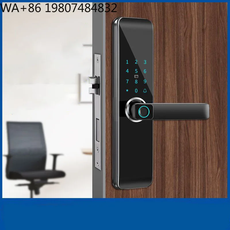 Waterproof WiFi Digital Door Lock Mobile App Control Fingerprint Password IC Card Multi Unlock Home Apartment Anti-theft Lock