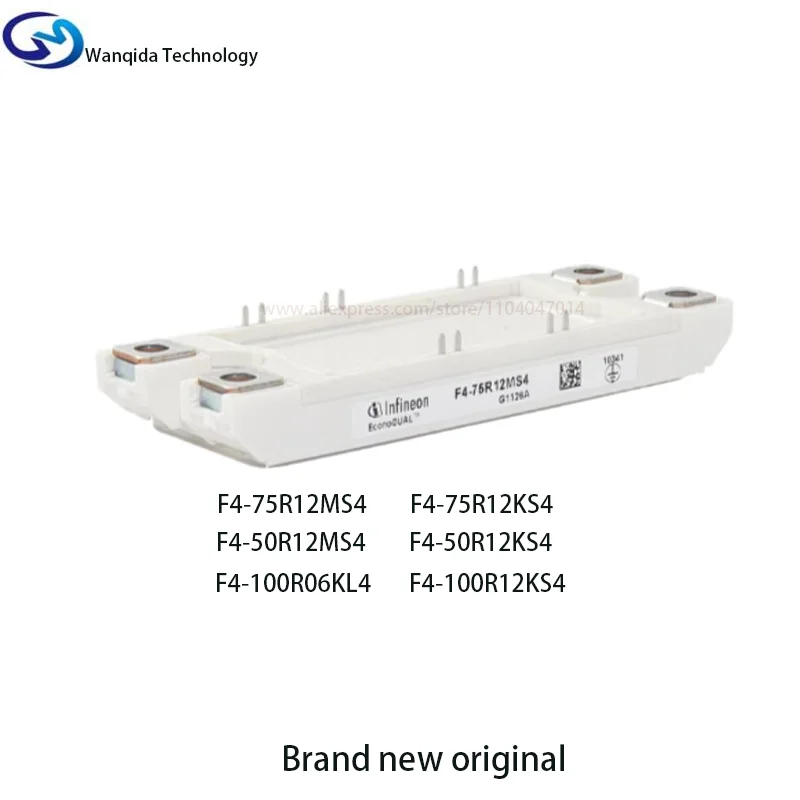 

F4-50R12MS4 F4-75R12MS4 F4-50R12KS4 F4-75R12KS4 F4-100R12KS4 F4-150R12KS4 F4-100R06KL4 Power module Brand new original