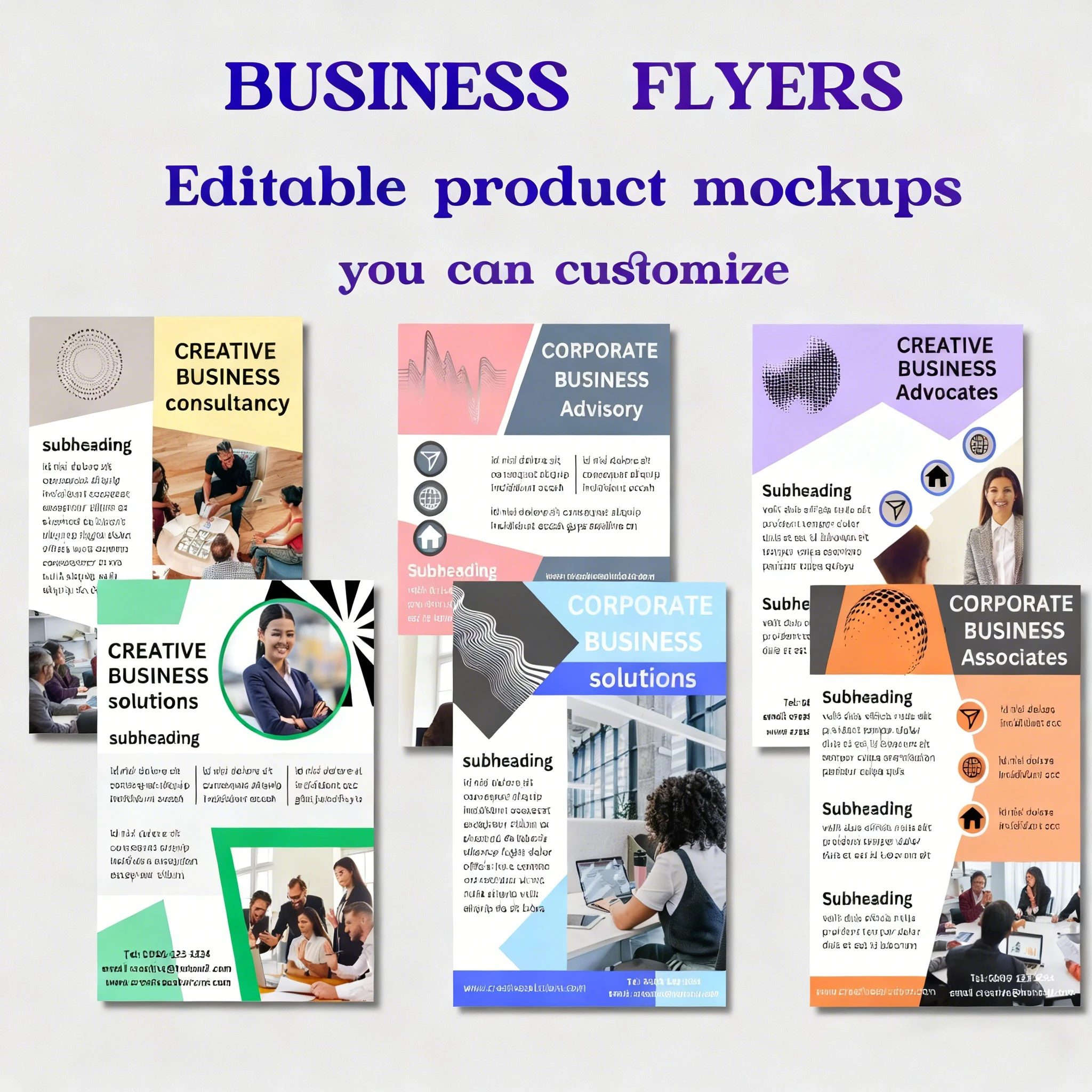 

Double Sided Custom Flyers Printing | A4, A5, A6 Size | Free Design Template | Marketing Handouts for Small Business & Promotion