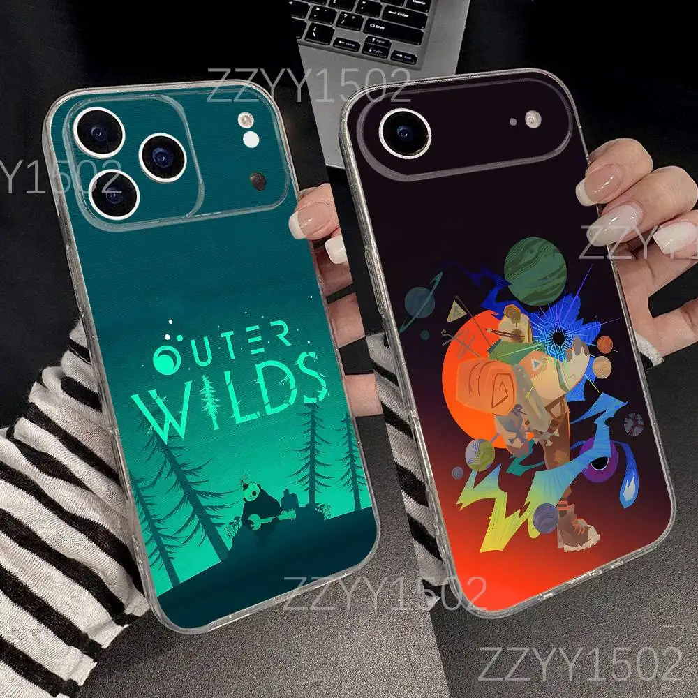 

Game Outer Wilds Phone Case For iPhone 17,16,15,14,13,12,11 Pro,Max,Plus,X,XS,XR,SE4,E Mini Transparent Soft
