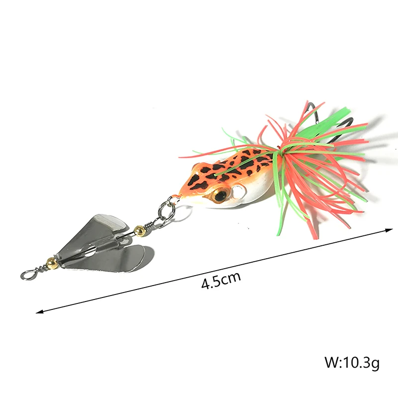 1pc Thunder Frog Wind Leaf Road Runner Hard Bait 10.3g Thailand Wind Hard Bait Cross-Border Hot Sale Blackfish Special Kil