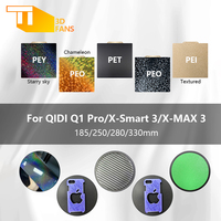 For QIDI Q1 Pro/X-Smart 3/X-MAX 3 PEI Build Plate 185/250/280/330mm Double Sided PEY PEO Chameleon Sheet Magnetic Bed