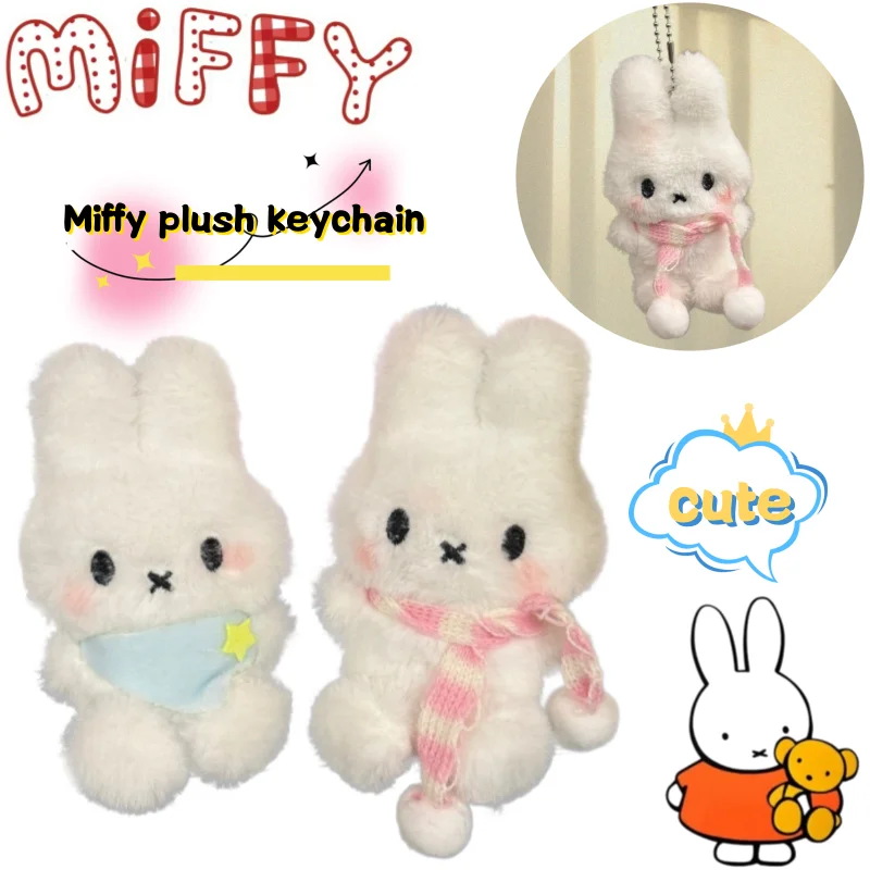 Model Kit Girls - Nouveau porte-clés lapin Miffy, poupée mignonne