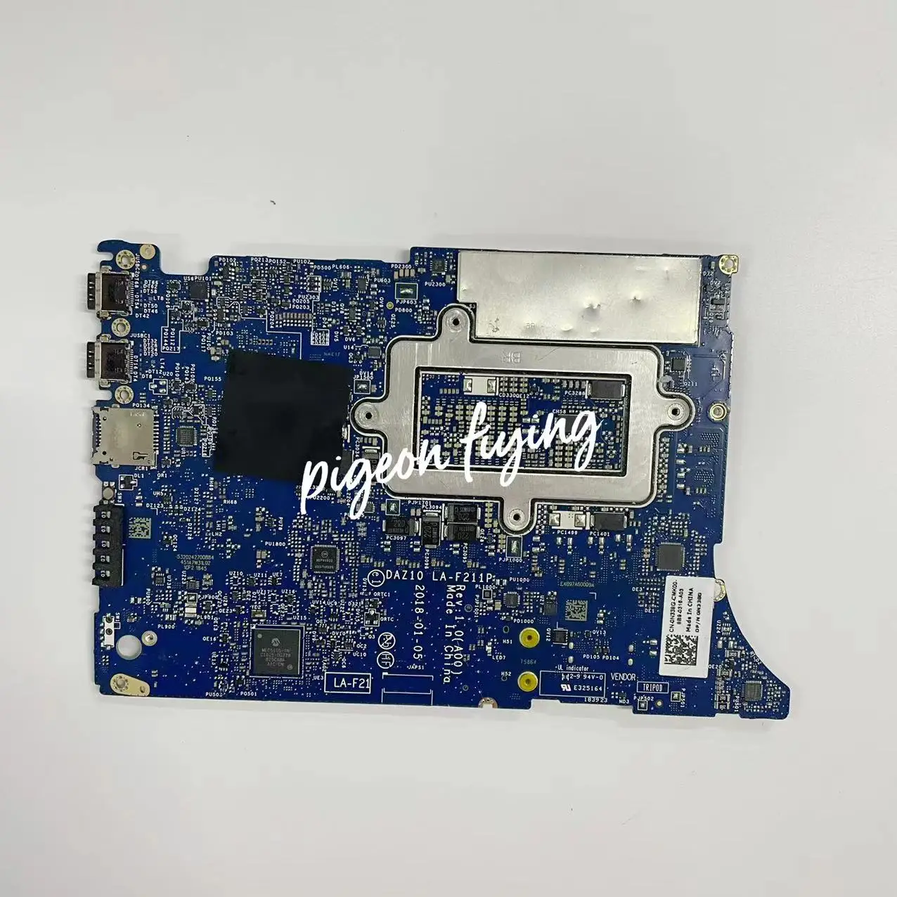 DAZI10 LA-F211P Mainboard For Dell XPS 15 9575 Laptop Motherboard CPU: I7-8705G SR3RK RAM:16G CN-0N338G 0N338G N338G Test OK