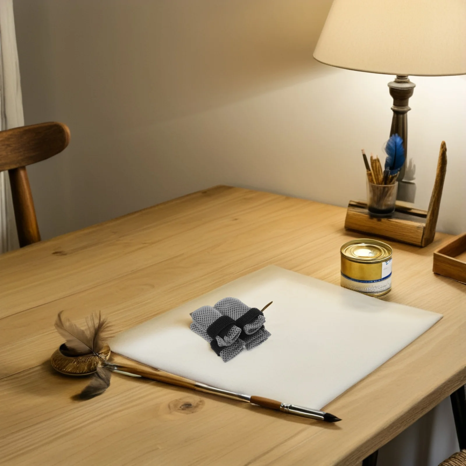 

4Pcs Cat Claw Covers Breathable Mesh Cat Socks for Grooming Bathing Reusable Pet Foot Covers Secure Fit Easy to Wear