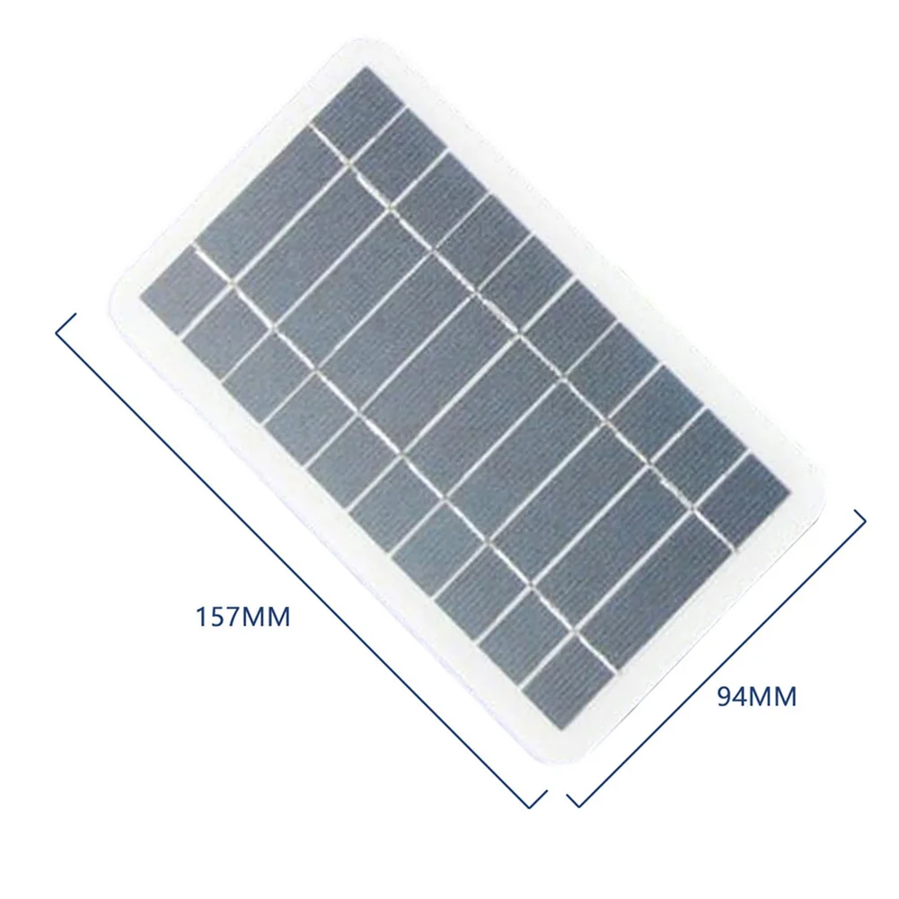 USB-Enabled 5V Monocrystalline for Solar Panel for Teaching Solar Energy Concepts in For Outdoor Learning Environments