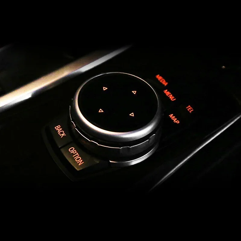 Car Center Console Multimedia Button, Decorative Cover, Trim for BMW E90, E91, E92, F20, F30, F10, F07, E60, E61, E84, F48