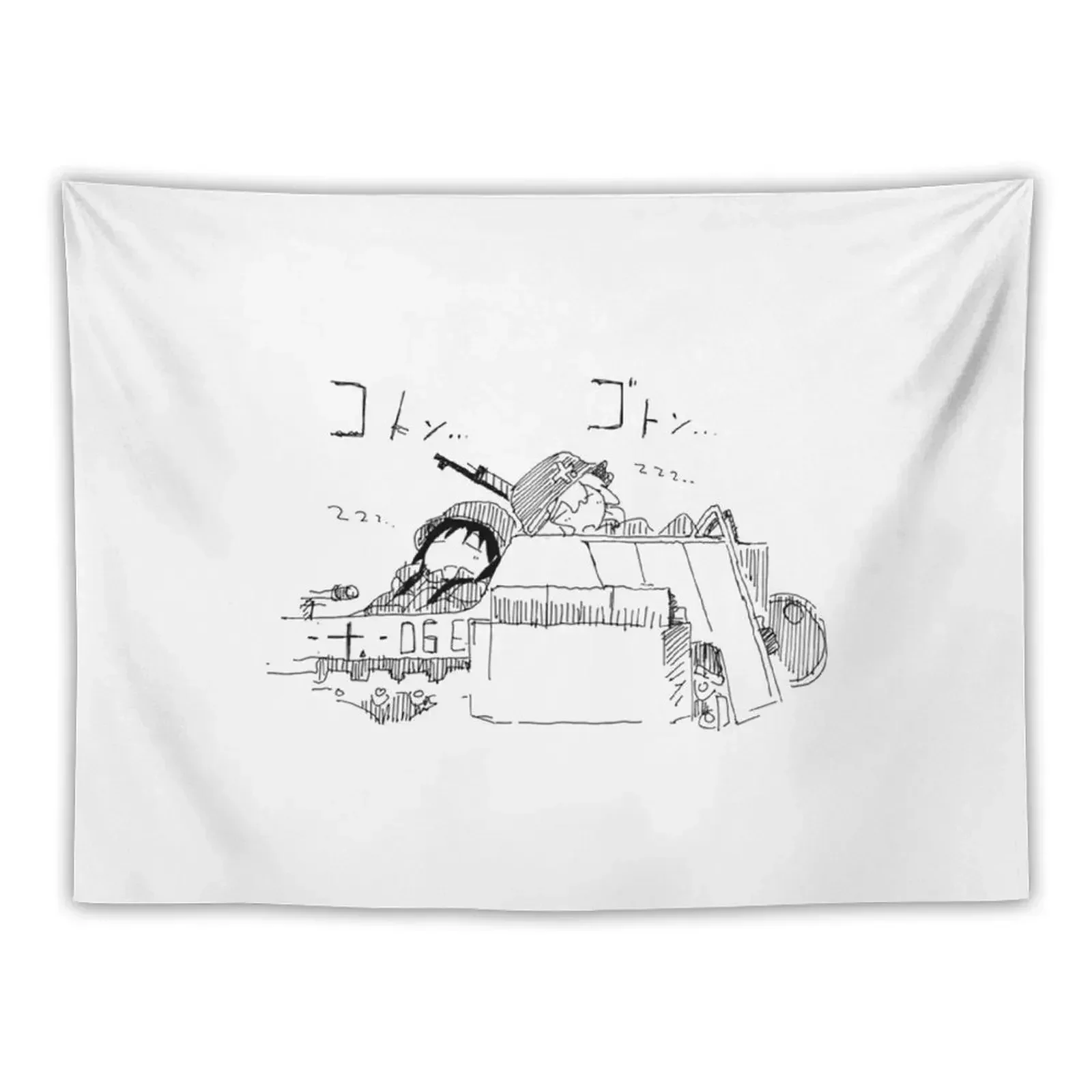 shoujo shuumatsu ryokou girls last tour Tapestry Outdoor Decor On The Wall Tapestry