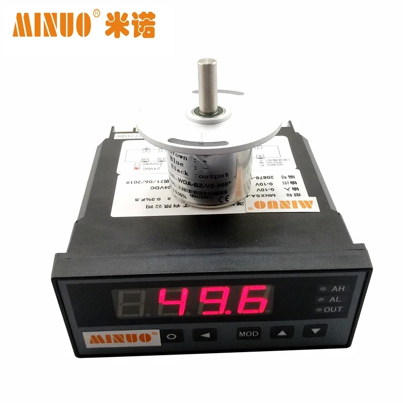 Factory Direct Mino WDA-D50-DC Diameter 50mm Conductive Plastic Potentiometer Resistor Angle Sensor