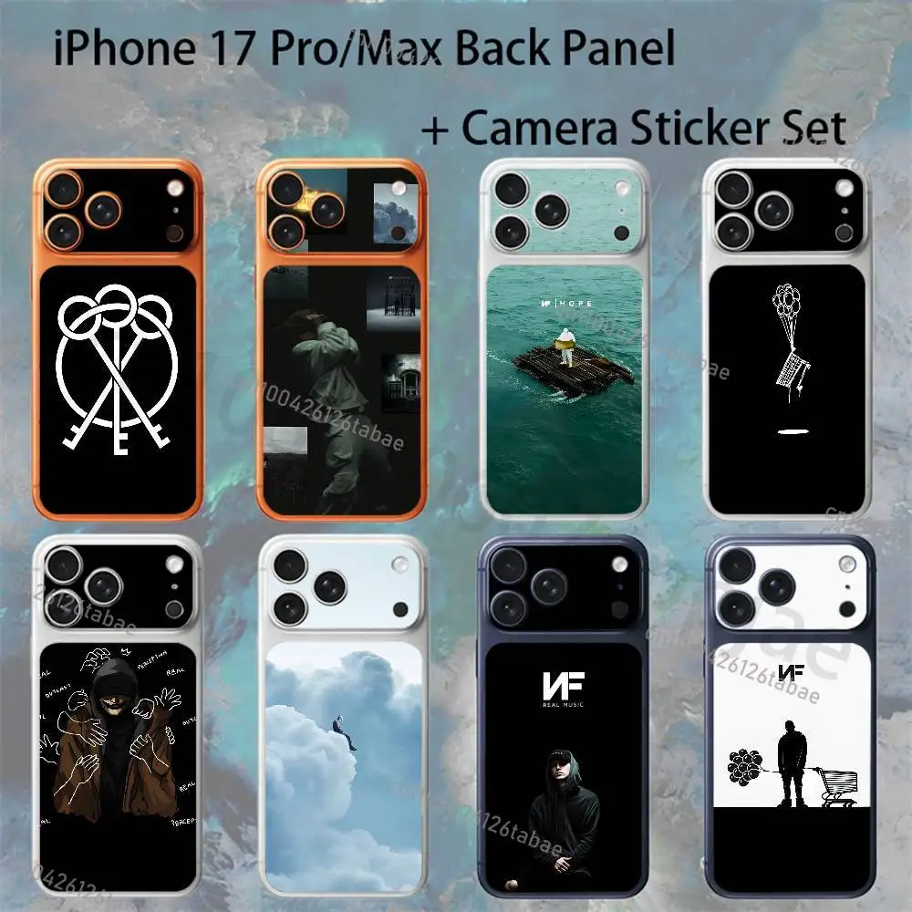 

NF Rapper For iPhone 17Pro/ProMax Battry Back Cover with Camera Decal Skin Rear Protective Sticker Film