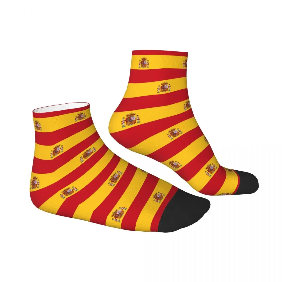 Flag Of Spain Socks Harajuku Super Soft Stockings All Season Socks Accessories for Unisex Birthday Present