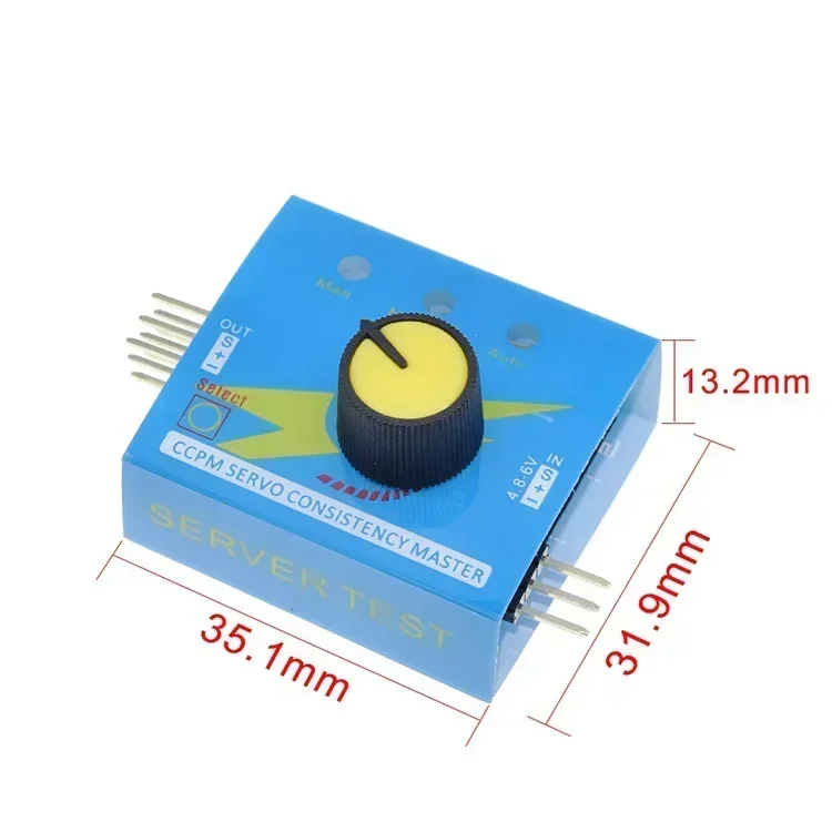 Multi Servo Tester 3CH ECS Consistentie Snelheidsregelaar Power Channel CCPM Meter Master Checker Dron Helikopter Onderdelen RC Hobby