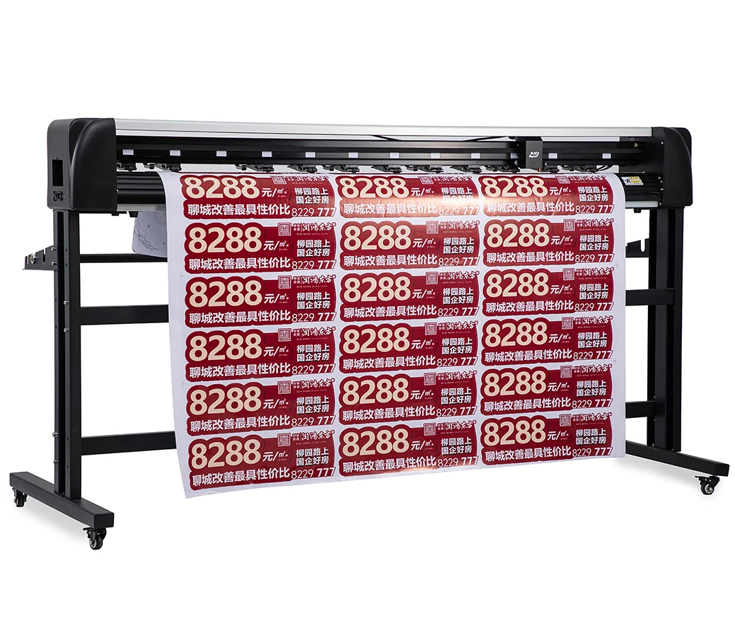 ZK1750-SF 69 Inch Auto Feeding Contour Servo Motor XY Irregular Pattern Die Cutting Plotter Vinyl PPF Cutting Machine