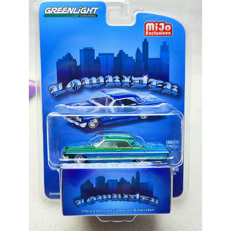 Greenlight โมเดล1/64รถกล้ามเนื้อ5-1979แบบฮอลลีวูดสำหรับเด็กของขวัญคริสต์มาส