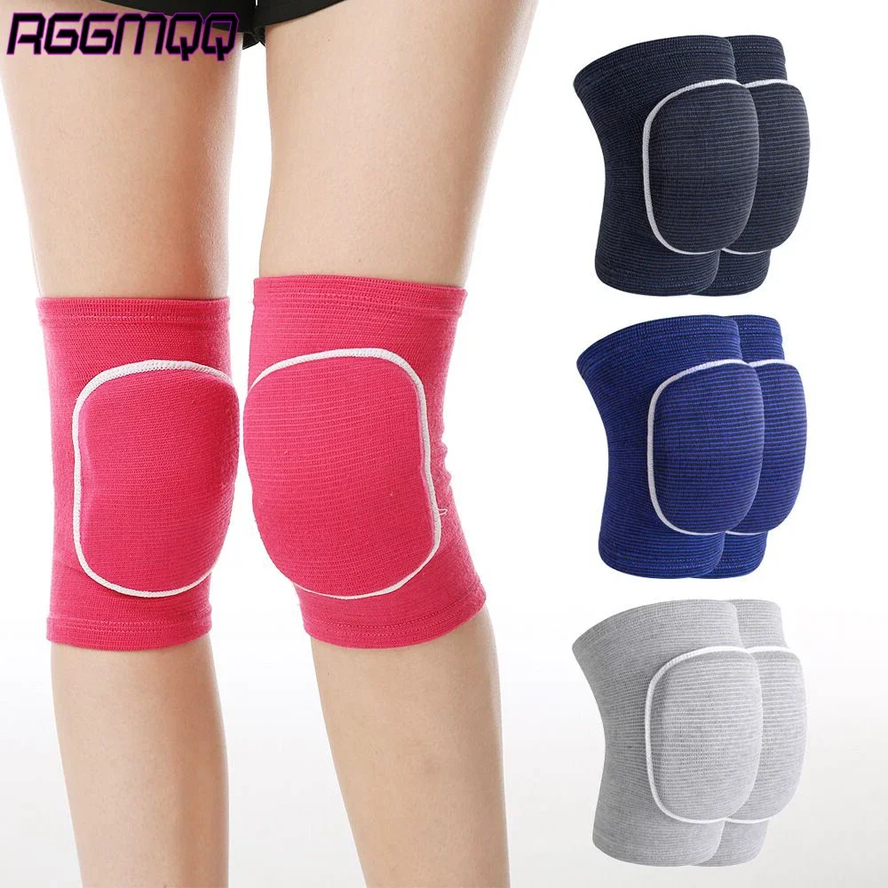 1Pair Protective Knee Pads, Thick Sponge Anti-slip, Collision Avoidance Knee Sleeve for Workout,Running,Basketball,Women Men