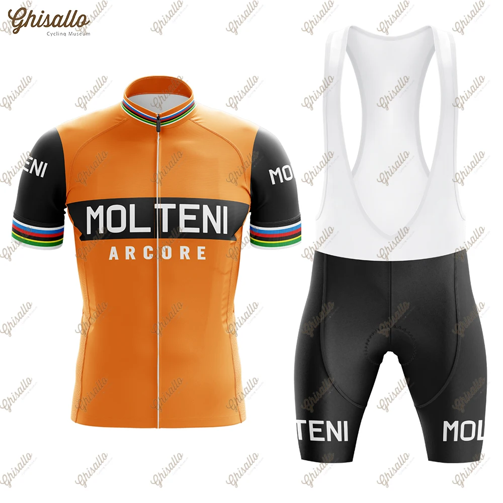 Cycling Jersey Set for Men, Road Bike Equipment, Quick Dry Clothes, Cycling Shirt, Downhill Clothing, Aerobic Team, 2023