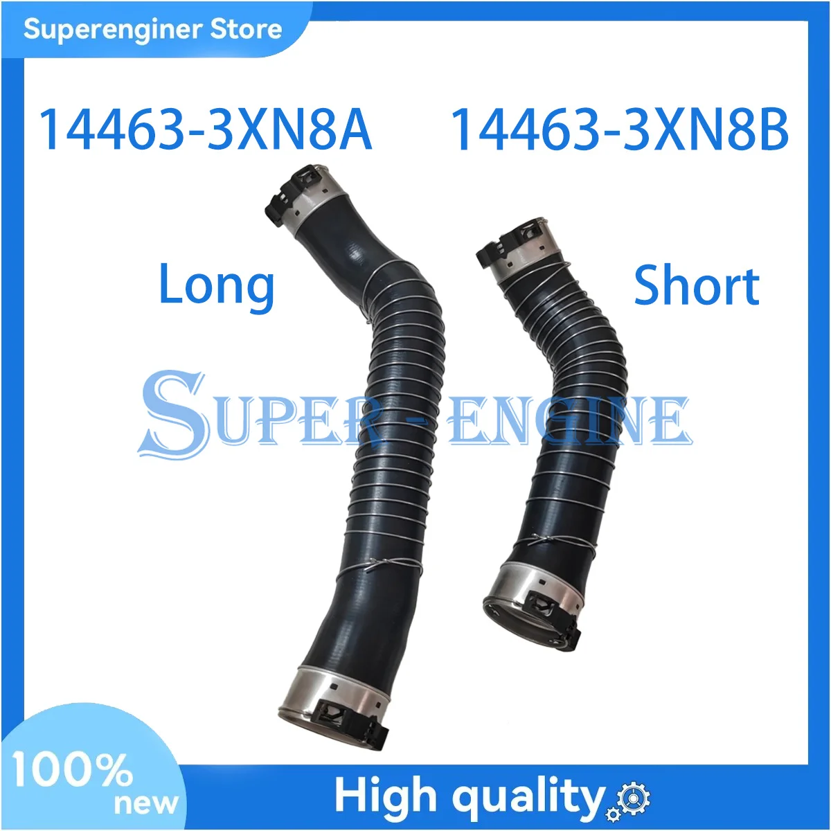 

14463-3XN8A 14463-3XN8B Turbocharger Intercooler Hose For 2014-2024 Nissan NV350 144633XN8B 144633XN8A