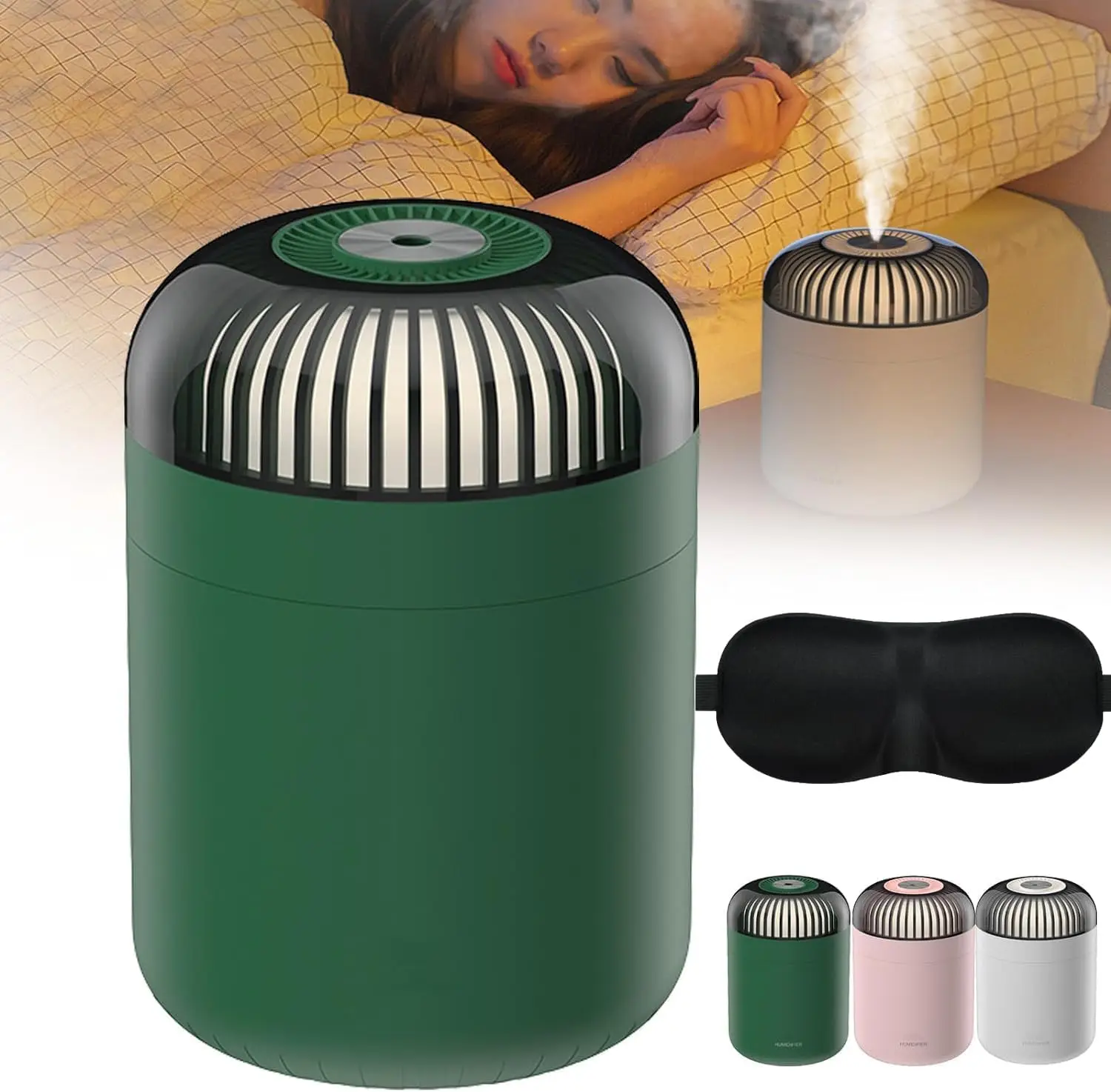 

Dreamzy Humidifier, Dreamzy for Bedroom, Dreamzy Room Humidifier,dreamzy streaming light ,500ml Night Light Large Capacity Hyd