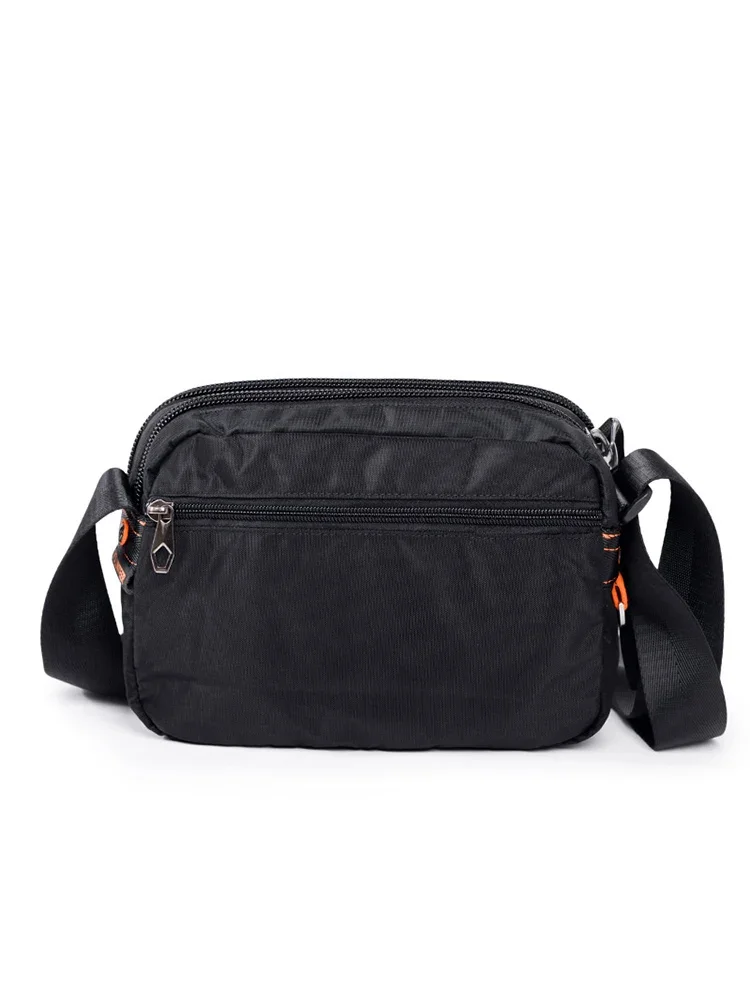 Bolsos de hombro multifuncionales para hombre, bandoleras versátiles, informales, de negocios, sólidos, coreanos, 2023, 1609