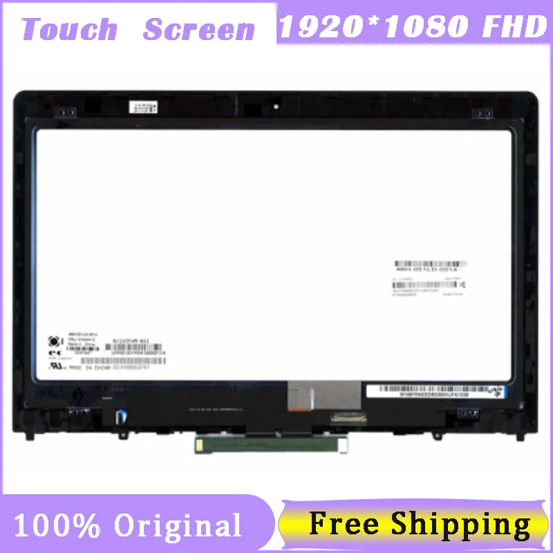 

14" For Lenovo Thinkpad Yoga 460 NV140FHM-N41 Touch Screen Digitizer assembly 20EL 20EM FRU: 01AW412 1920*1080 FHD 30 Pin