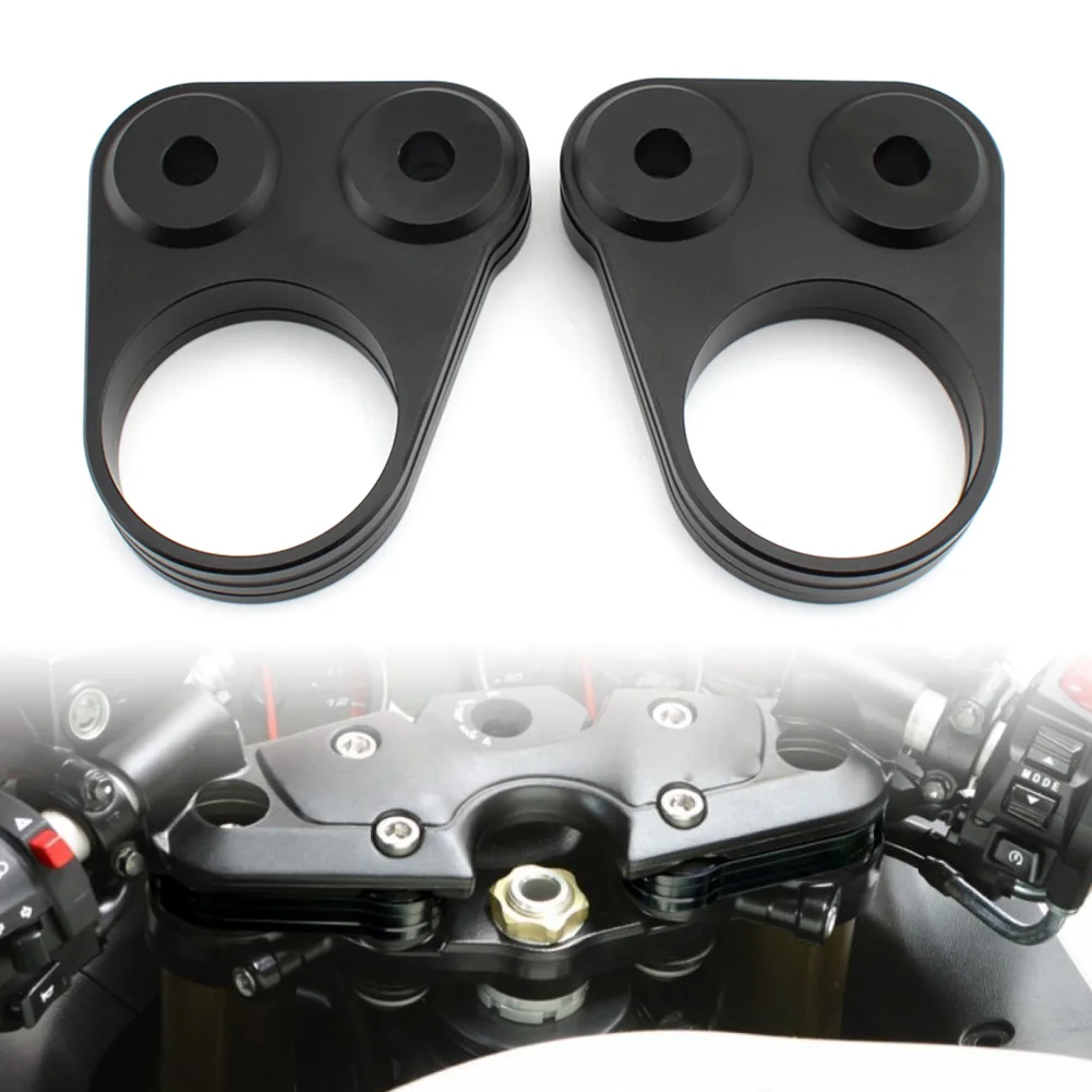 Motorcycle Handlebar Riser Spacer Kit Mount Clamp For Suzuki GSX1300R HAYABUSA 2007-2020