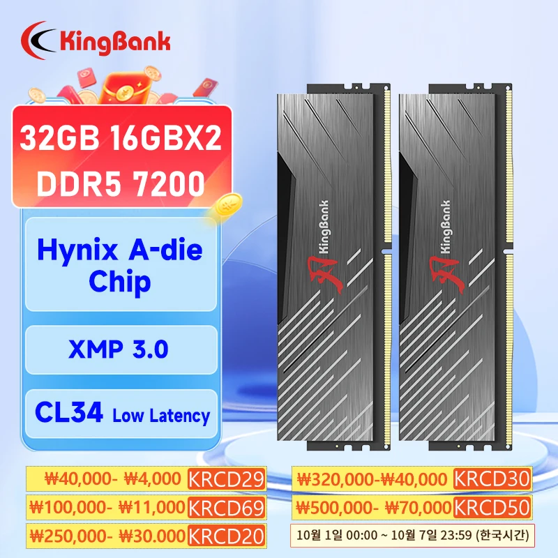 Оперативная память KingBank ddr5