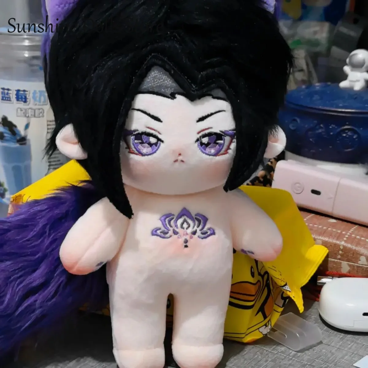 

Grandmaster of Demonic Cultivation Jiang Cheng MDZS, плюшевая кукла, наряд, одежда, одежда, плюшевые игрушки, 20 см