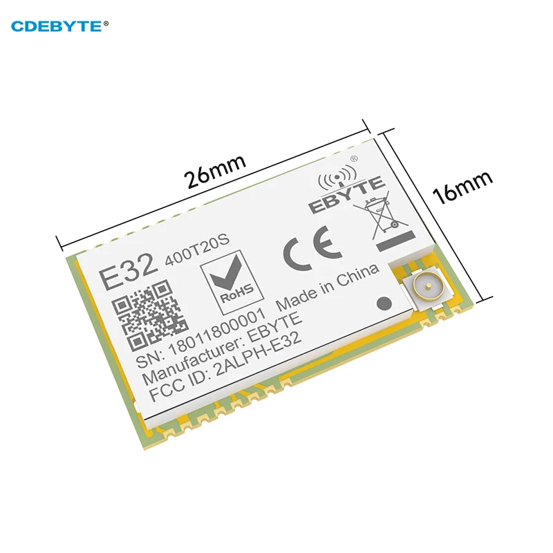 SX1278 LoRa Spread Spectrum 433MHz UART CDEBYTE E32-400T20S 20dBm Data Transmission Module Wireless Transmission Low Power