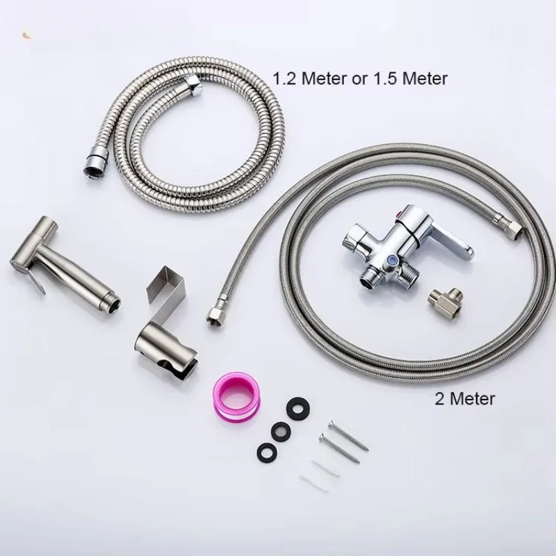 

Hot and cold mixing valve 304 stainless steel toilet toilet sprinkler