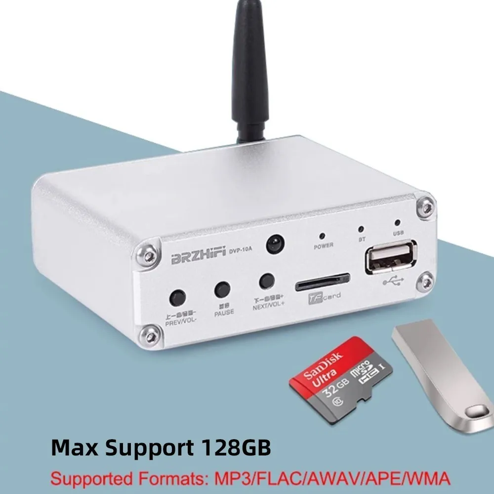 Reproductor de música sin pérdidas de Audio doméstico Hifi, receptor Bluetooth 5,0, decodificador de música ES9018K2M AD823A Opamp