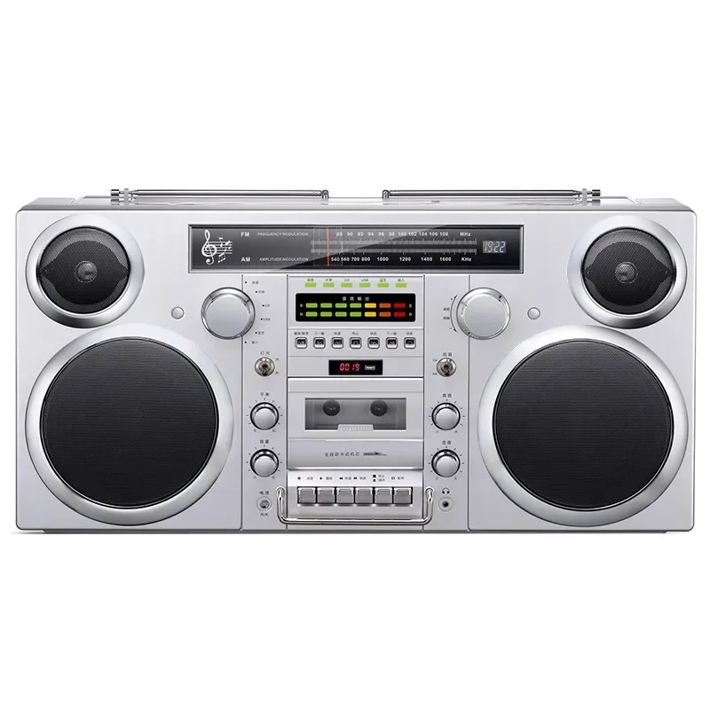 Wireless Tape Machine Elderly Radio CD All-in-One Outdoor European Speaker Home Old-Fashioned Vintage Voice Recorder