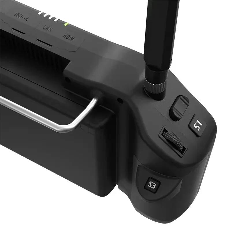 SIYI UniRC 7/7 Pro محطة أرضية محمولة مزدوجة التردد 7 بوصة 1080P 40 كجم نطاق وحدة تحكم ذكية للطائرات بدون طيار UGV USV الروبوتات