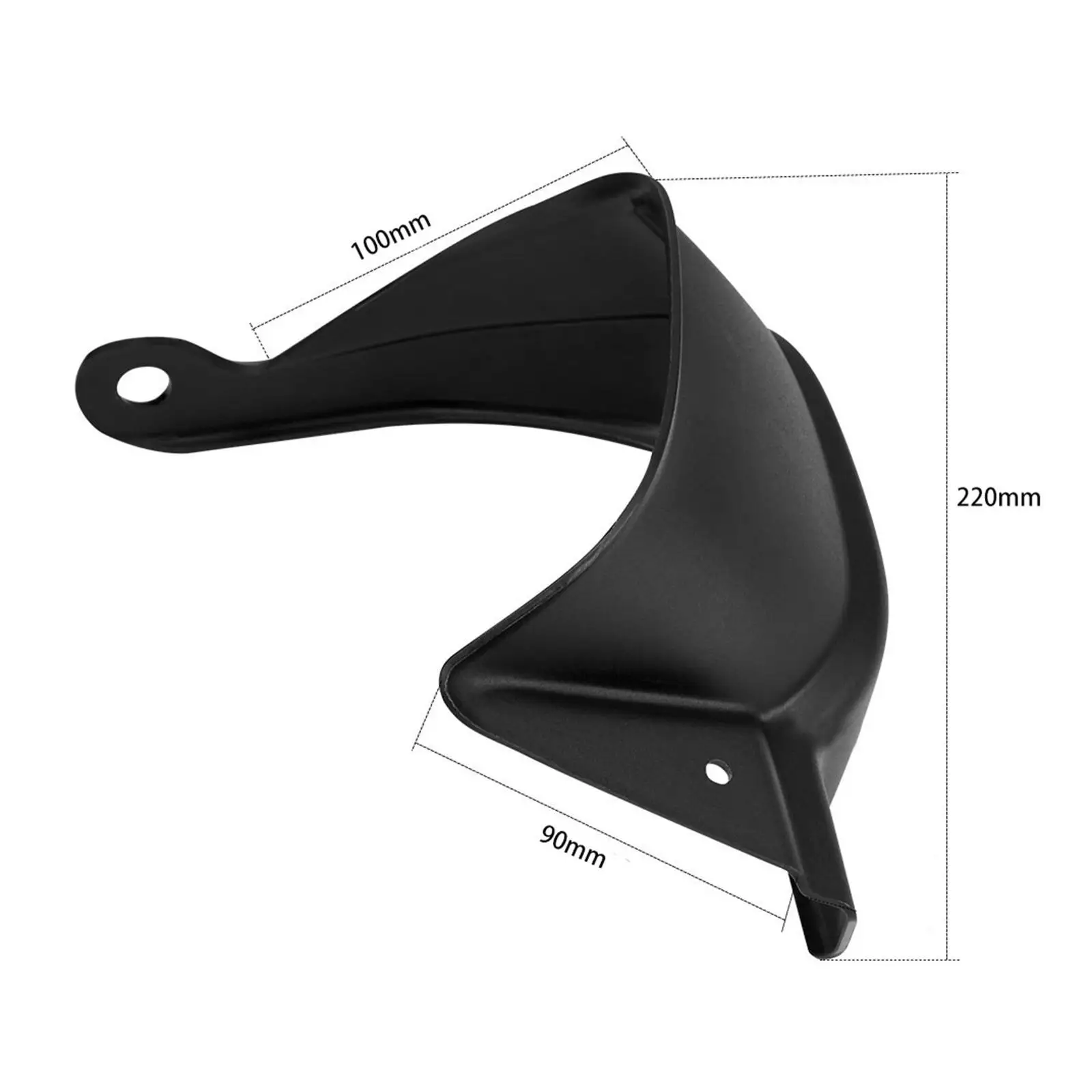 

1 Pair Motorcycle Handle Bar Hand Guard for Honda NC750X NC750 X DCT Black