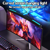 LED PC Monitor Light Bar Computer Screen Hanging Dimming Lighting 40cm RGB Atmosphere Table Lamp For Work Study Read Gaming
