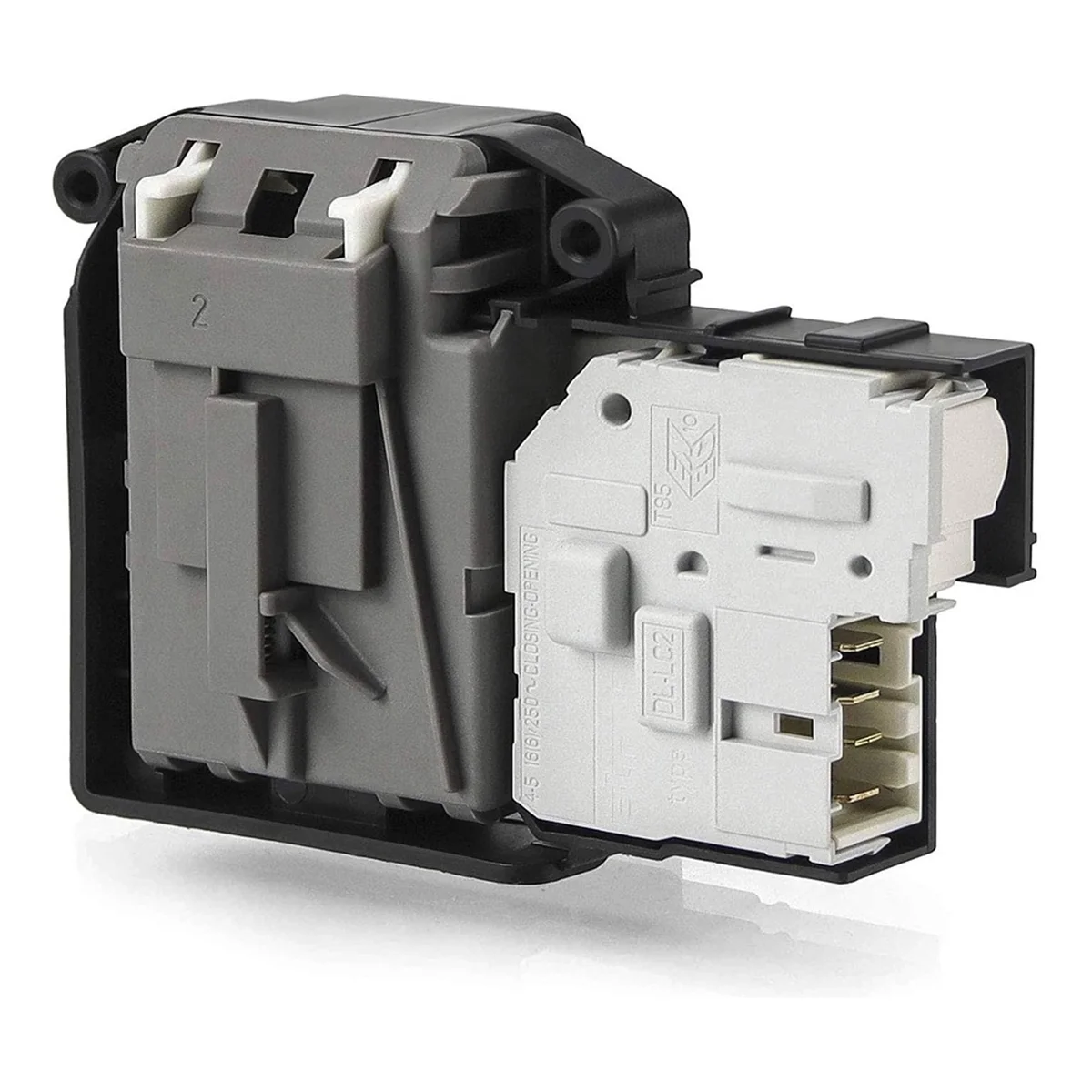 EBF 61315802   مجموعة مفاتيح قفل باب الغسالة لغسالات التحميل الأمامي L.G وغسالة KenMore 796-Series