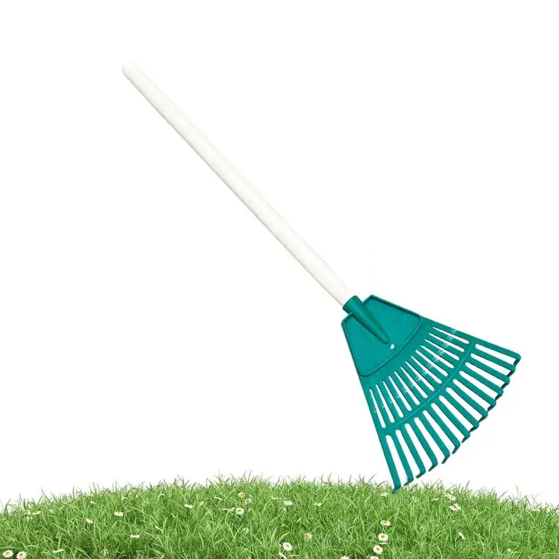 

Hand Rake Adjustable Rake 14 Tines Rakes For Lawn Leaf Lawn Leveling Rake Yard Tools For Picking Up Leaves Grass Clippings