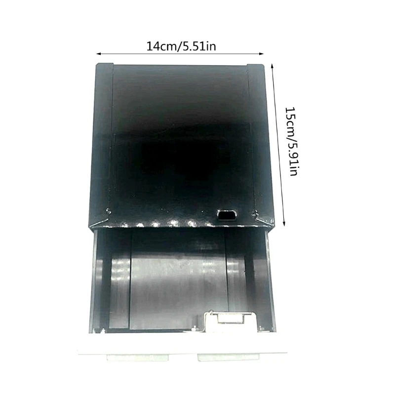 Wall Mount Stash Box Securely Store High Security Safe Box Easy Installation Outdoor Key Storage Holder Stash Box