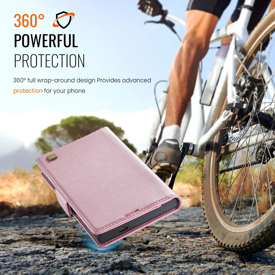 Funda para Samsung S25 S24 Ultra S23 Plus S22 S21 FE, Funda para Samsung S25 Edge, Tapa magnética de lujo 6